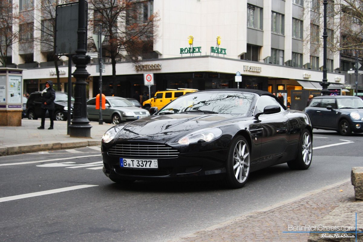 Aston Martin DB9 Volante spotted in Berlin — BerlinRichStreets